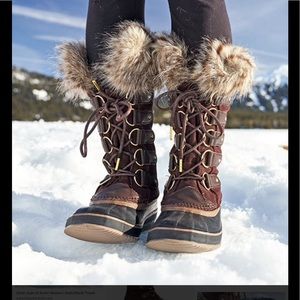 Sorel Joan of Arctic Premium Leather boot Rare